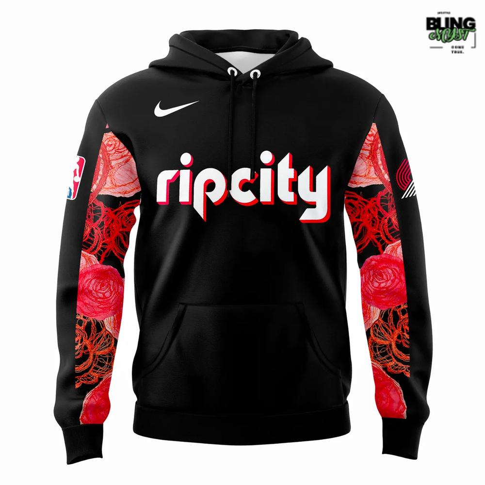 Portland Trail Blazers Rip City Runs Deep Limited Edition Hoodie Portland Trail Blazers Rip City Runs Deep Limited Edition Hoodie