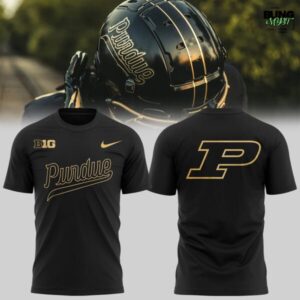 Purdue Boilermakers Blackout 2025 Limited Edition T-Shirt