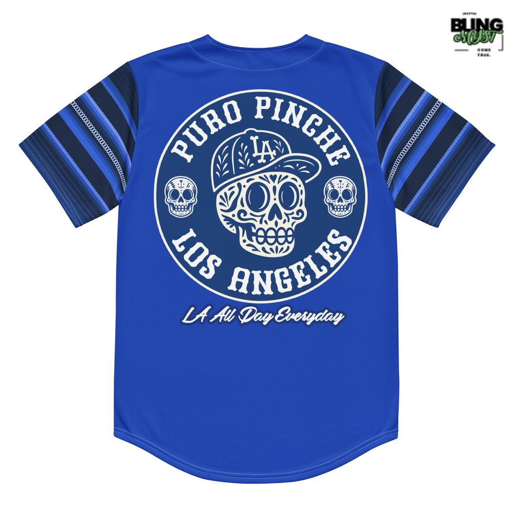 Puro Pinche Los Angeles Special Edition Baseball Jersey Puro Pinche Los Angeles Special Edition Baseball Jersey