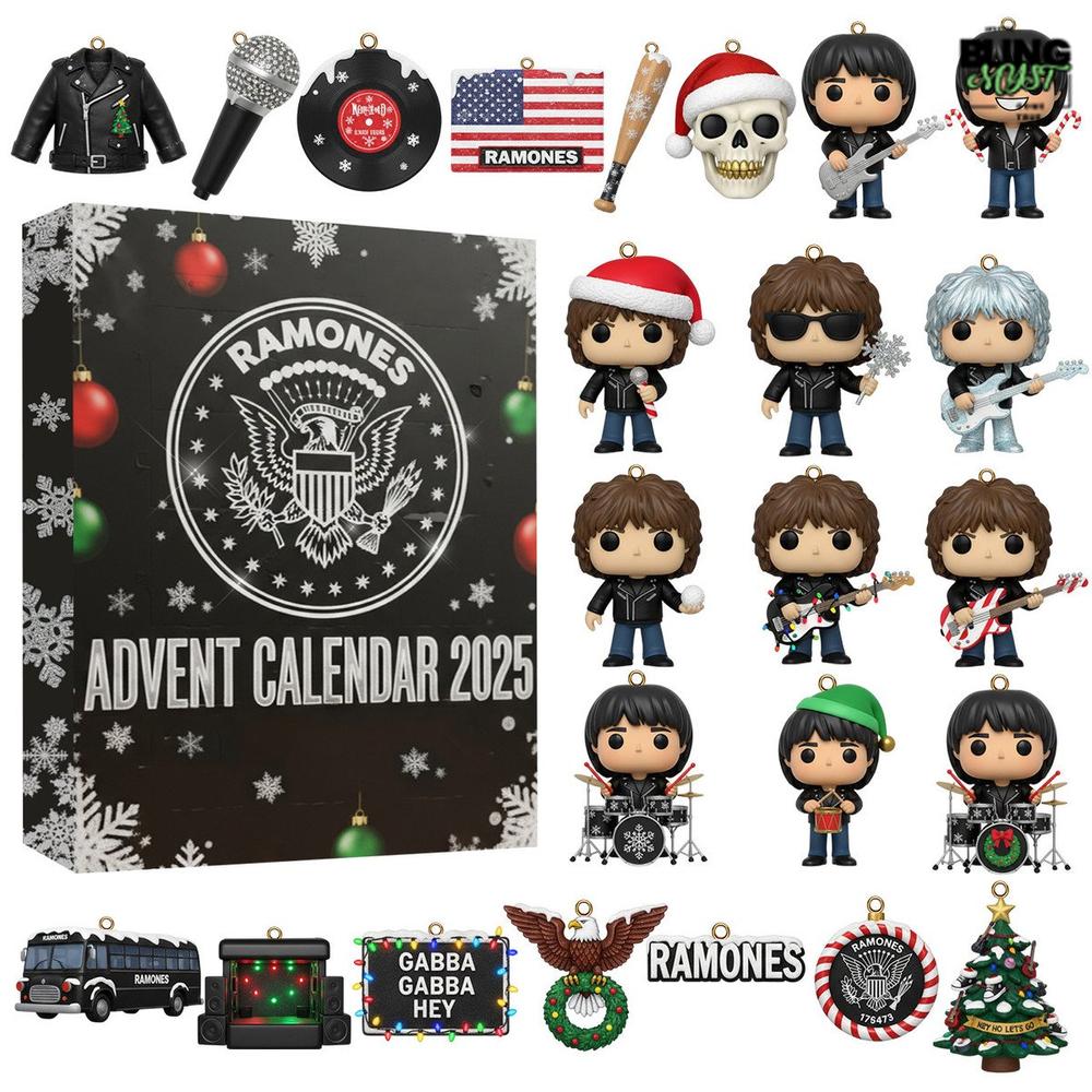 Ramones Band Limited Edition Advent Calendar 2025 Ramones Band Limited Edition Advent Calendar 2025