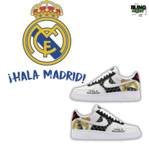 Real Madrid Hala Madrid Air Force 1 Sneaker