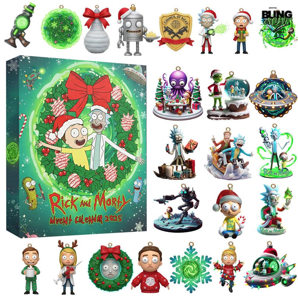 Rick and Morty Christmas Limited Edition Advent Calendar 2025 Rick and Morty Christmas Limited Edition Advent Calendar 2025