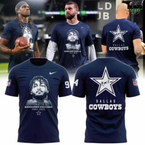 Rip Marshawn Kneeland 2001-2025 Dallas Cowboys T-Shirt