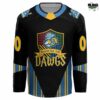 Roanoke Rail Yard Dawgs 2025 Wizards Night Hockey Jersey 2