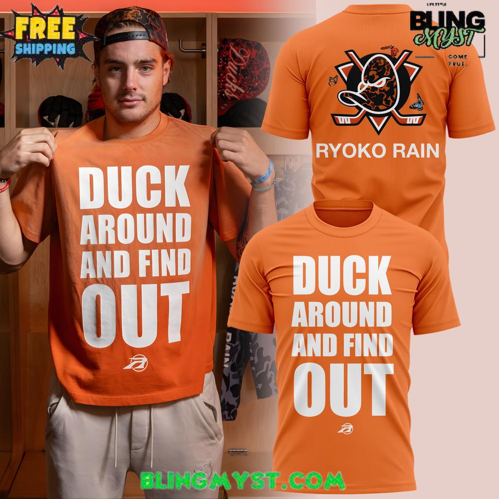 Ryoko Rain x Anaheim Ducks Limited T-Shirt Ryoko Rain x Anaheim Ducks Limited T-Shirt