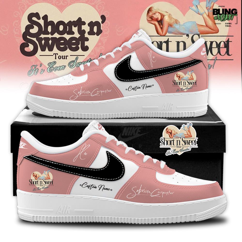 Sabrina Carpenter Short n’ Sweet Tour Limited Edition Air Force 1 Sabrina Carpenter Short n’ Sweet Tour Limited Edition Air Force 1