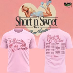 Sabrina Carpenter Short n’ Sweet Tour Limited Edition T-Shirt