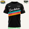San Antonio Spurs Back To Black City T-Shirt 1 San Antonio Spurs Back To Black City T Shirt 2