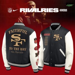 San Francisco 49ers 2025 Rivalries Limited Edition Baseball Jacket
