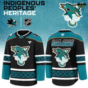 San Jose Sharks Indigenous People Heritage 2025 Hockey Jersey