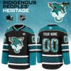 San Jose Sharks Indigenous People Heritage 2025 NFL Hockey Jersey 4