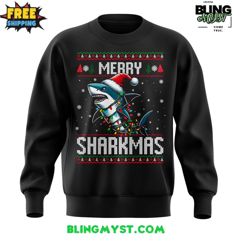 San Jose Sharks Merry Christmas 2025 Sweatshirt San Jose Sharks Merry Christmas 2025 Sweatshirt