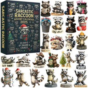 Sarcastic Raccoon Christmas Limited Edition Advent Calendar 2025