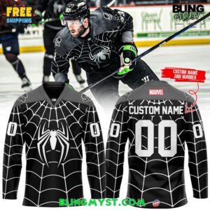 Savannah Ghost Pirates x Spider-Man Marvel Special Edition Hockey Jersey