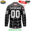 Savannah Ghost Pirates x Spider-Man Marvel Special Edition Hockey Jersey 2 Savannah Ghost Pirates x Spiderman Marvel Special Edition Hockey Jersey 3