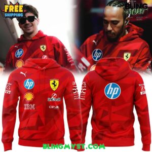 Scuderia Ferrari 2025 Las Vegas Race F1 Hoodie