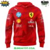 Scuderia Ferrari 2025 Las Vegas Race F1 Hoodie 1 Scuderia Ferrari 2025 Las Vegas Race F1 Hoodie 2