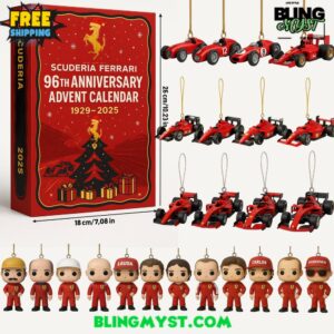 Scuderia Ferrari F1 Team 96th Anniversary Advent Calendar 2025