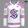 Seattle Kraken Hockey Fights Cancer 2025 Hockey Jersey 2