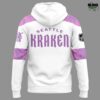 Seattle Kraken Hockey Fights Cancer 2025 Hoodie 3