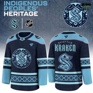 Seattle Kraken Indigenous People Heritage 2025 Hockey Jersey