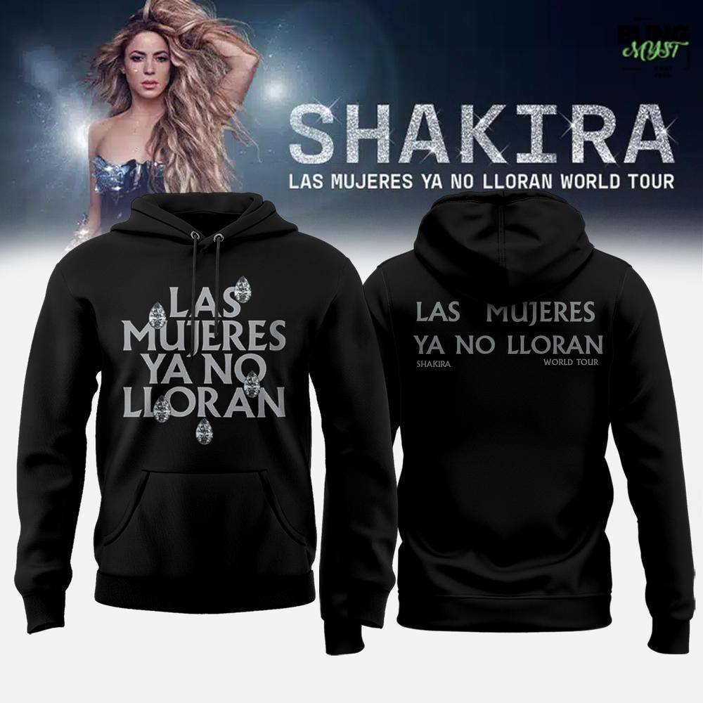 Shakira Las Mujeres Ya No Lloran World Tour Special Edition Hoodie Shakira Las Mujeres Ya No Lloran World Tour Special Edition Hoodie