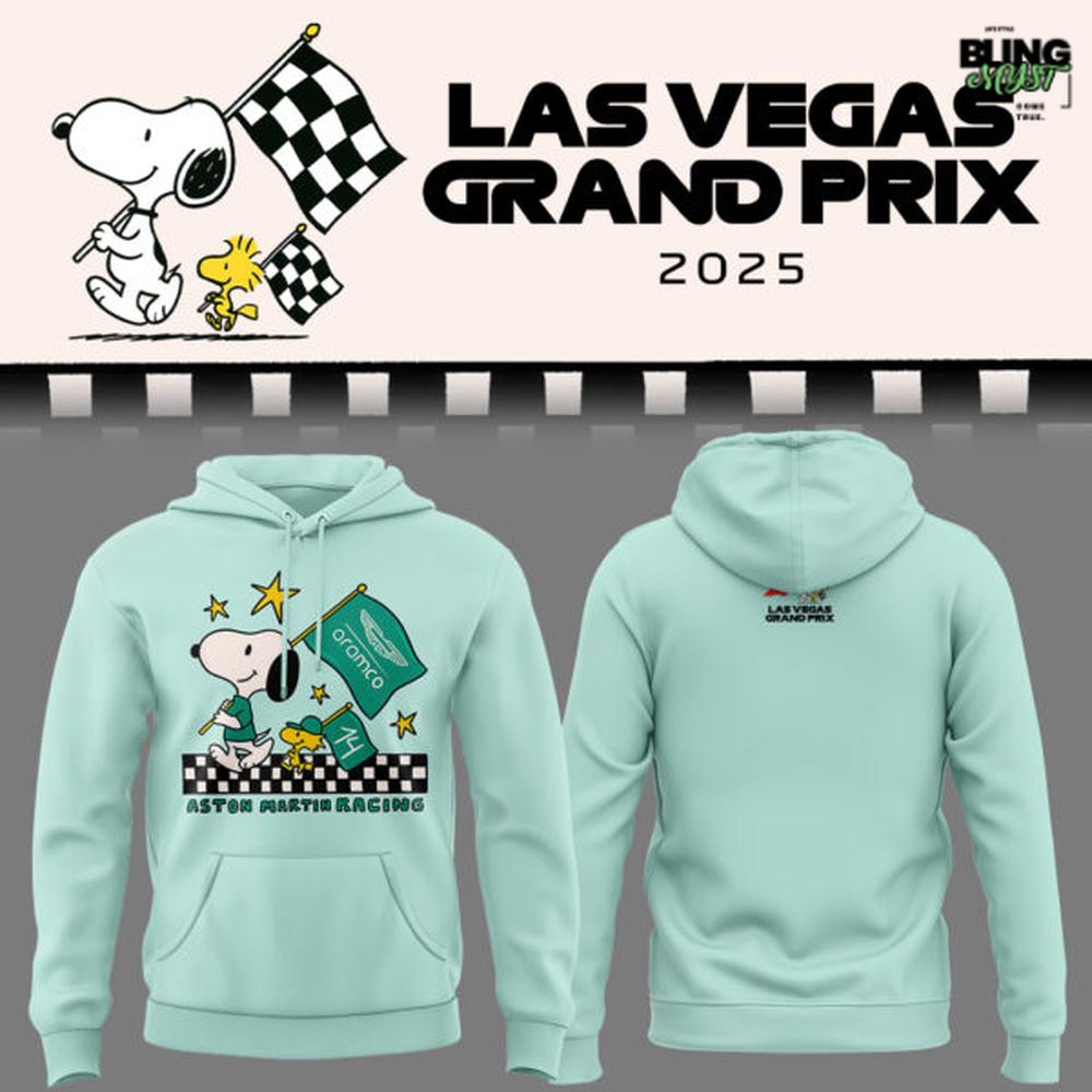 Snoopy 2025 Las Vegas Grand Prix Limited Edition Hoodie Snoopy 2025 Las Vegas Grand Prix Limited Edition Hoodie