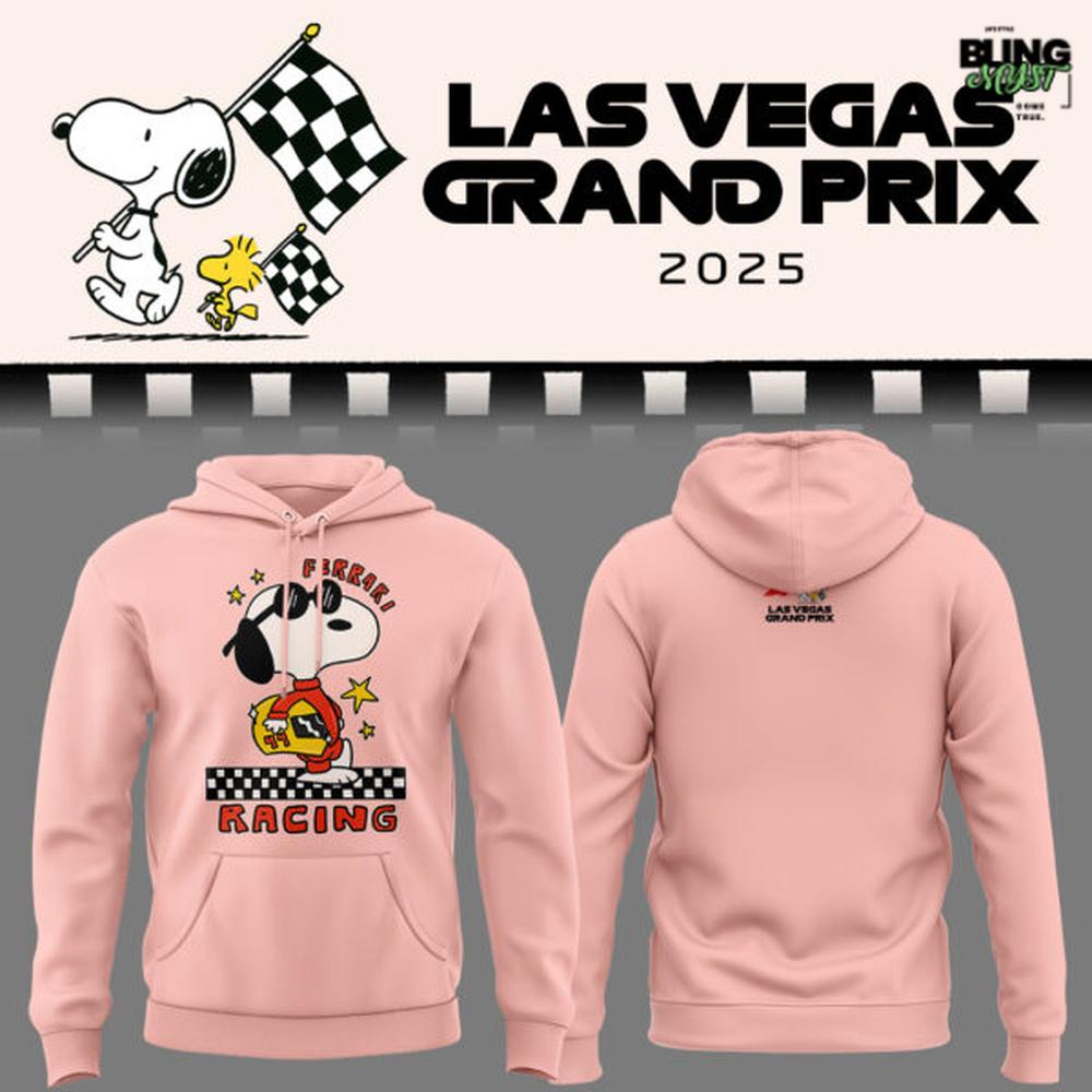 Snoopy 2025 Las Vegas Grand Prix Limited Edition Hoodie Snoopy 2025 Las Vegas Grand Prix Limited Edition Hoodie