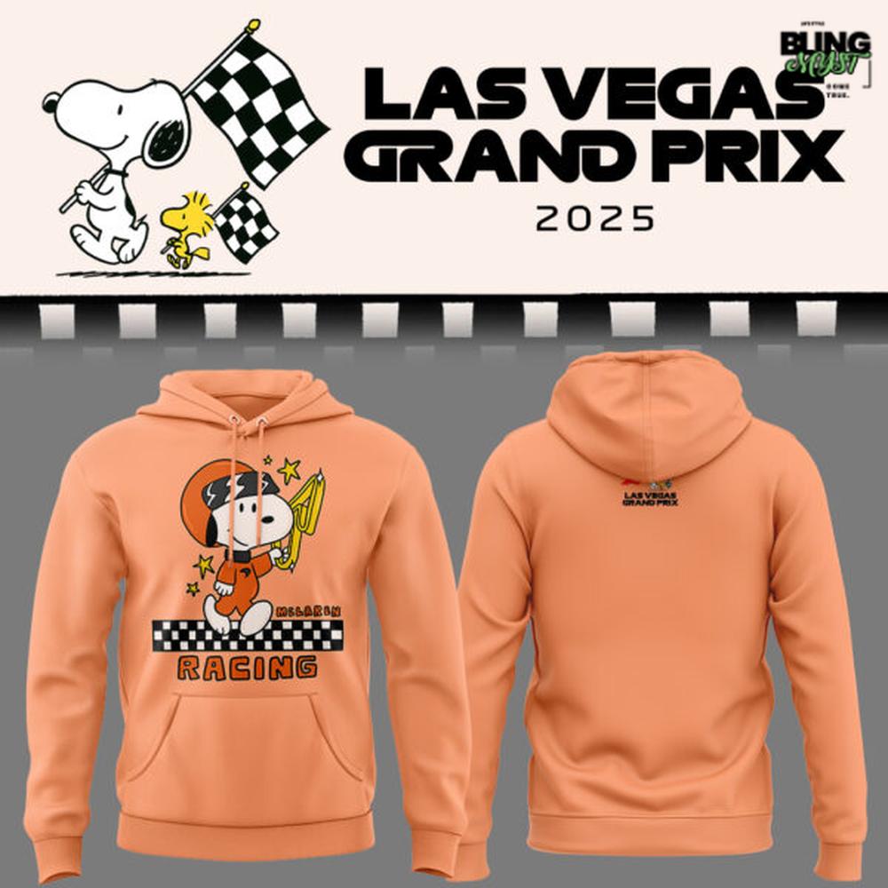 Snoopy 2025 Las Vegas Grand Prix Limited Edition Hoodie Snoopy 2025 Las Vegas Grand Prix Limited Edition Hoodie