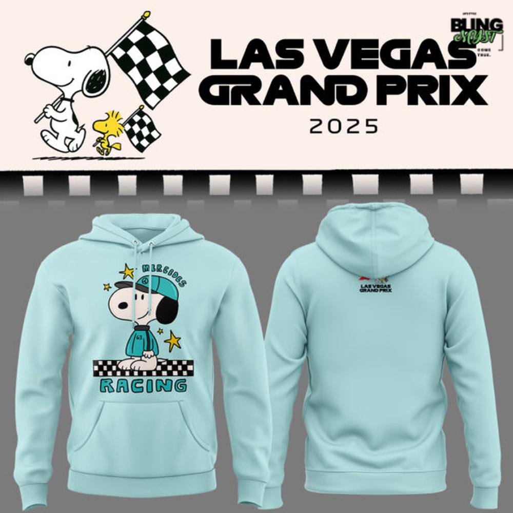 Snoopy 2025 Las Vegas Grand Prix Limited Edition Hoodie Snoopy 2025 Las Vegas Grand Prix Limited Edition Hoodie