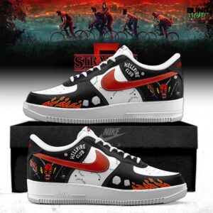 Stranger Things 5 Hellfire Club Special Edition Air Force 1 Sneaker