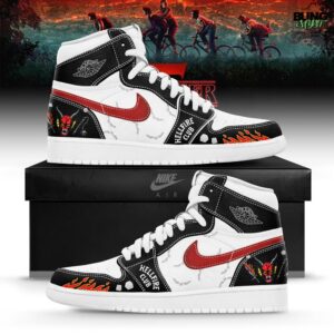 Stranger Things 5 Hell Fire Club Special Edition Air Jordan 1 Sneaker