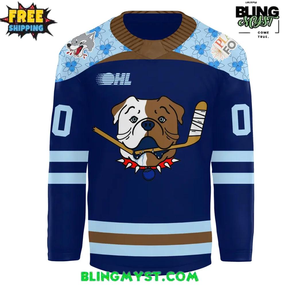 Sudbury Wolves 2025 Sudvegas Special Hockey Jersey Sudbury Wolves 2025 Sudvegas Special Hockey Jersey