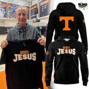 Tennessee Volunteers Basketball Team Jesus Professional Hoodie