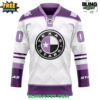 Texas Stars Hockey Fight Cancer Special Edition Hockey Jersey 2