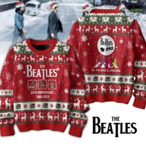 The Beatles Merry Christmas 2025 Limited Sweater