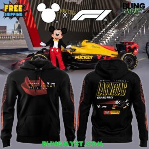 The Disney x Formula 1 Lasvegas GP 2025 Special Edition Hoodie