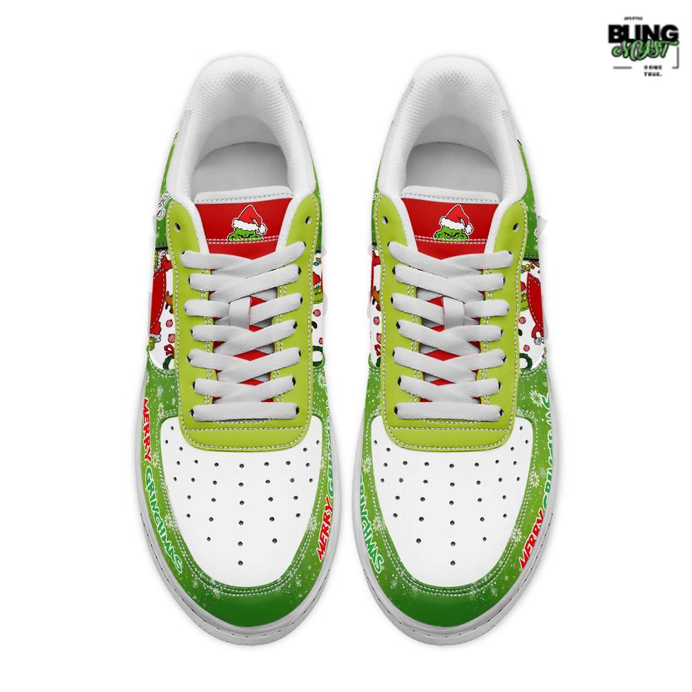 The Grinch Merry Christmas Limited Edition Air Force 1 The Grinch Merry Christmas Limited Edition Air Force 1