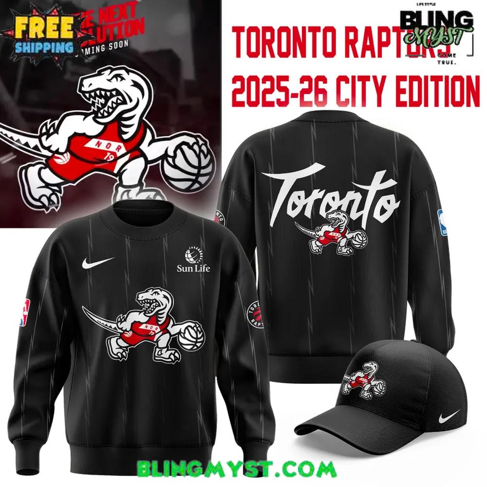 Toronto Raptors 2025-26 City Limited Edition Sweatshirt Toronto Raptors 2025-26 City Limited Edition Sweatshirt