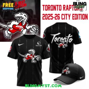 Toronto Raptors 2025-26 City Limited Edition T-Shirt