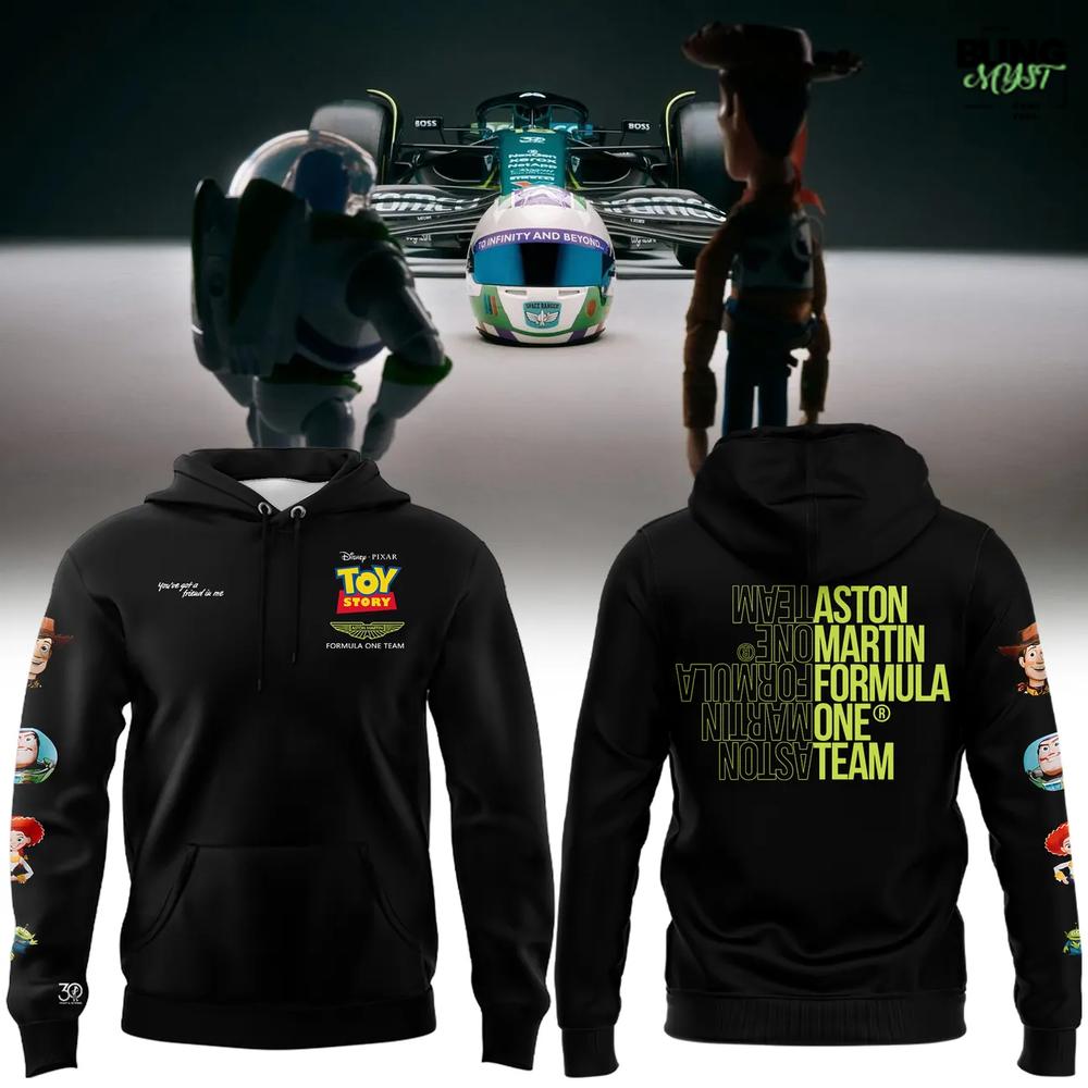 Toy Story x Aston Martin Aramco Special Edition Hoodie Toy Story x Aston Martin Aramco Special Edition Hoodie