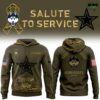 UConn Huskies 2025 Salute to Service Limited Edition Hoodie