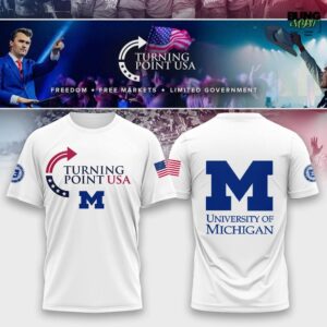 University Of Michigan Turning Point USA Edition T-Shirt