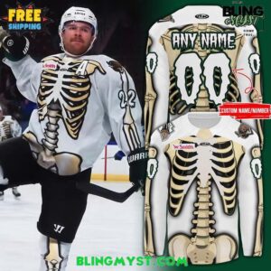 Utah Grizzlies Skeleton Special Edition Hockey Jersey
