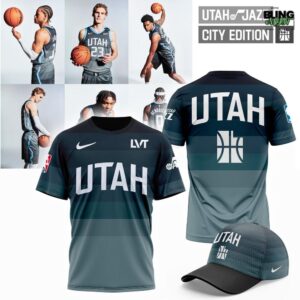 Utah Jazz 2025-26 City Edition Swingman T-Shirt