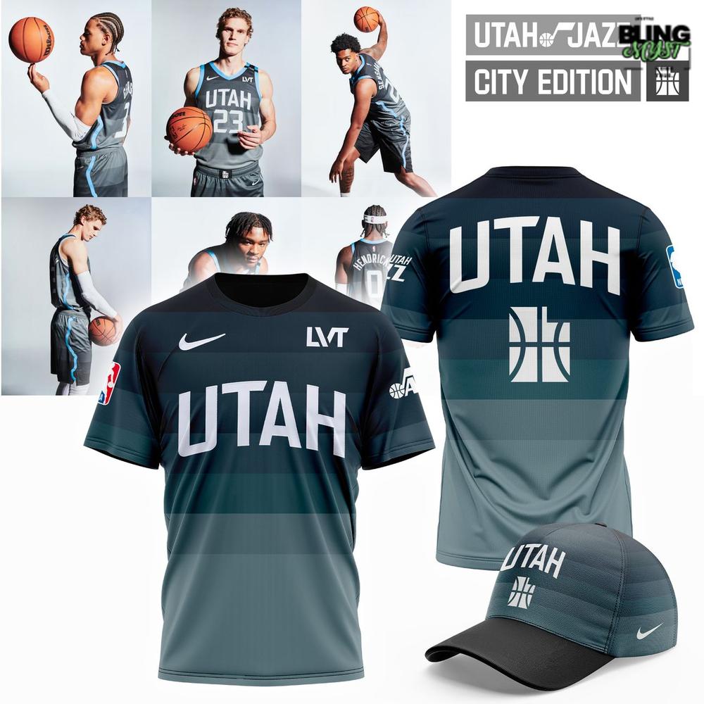 Utah Jazz 2025-26 City Edition Swingman T-Shirt Utah Jazz 2025-26 City Edition Swingman T-Shirt