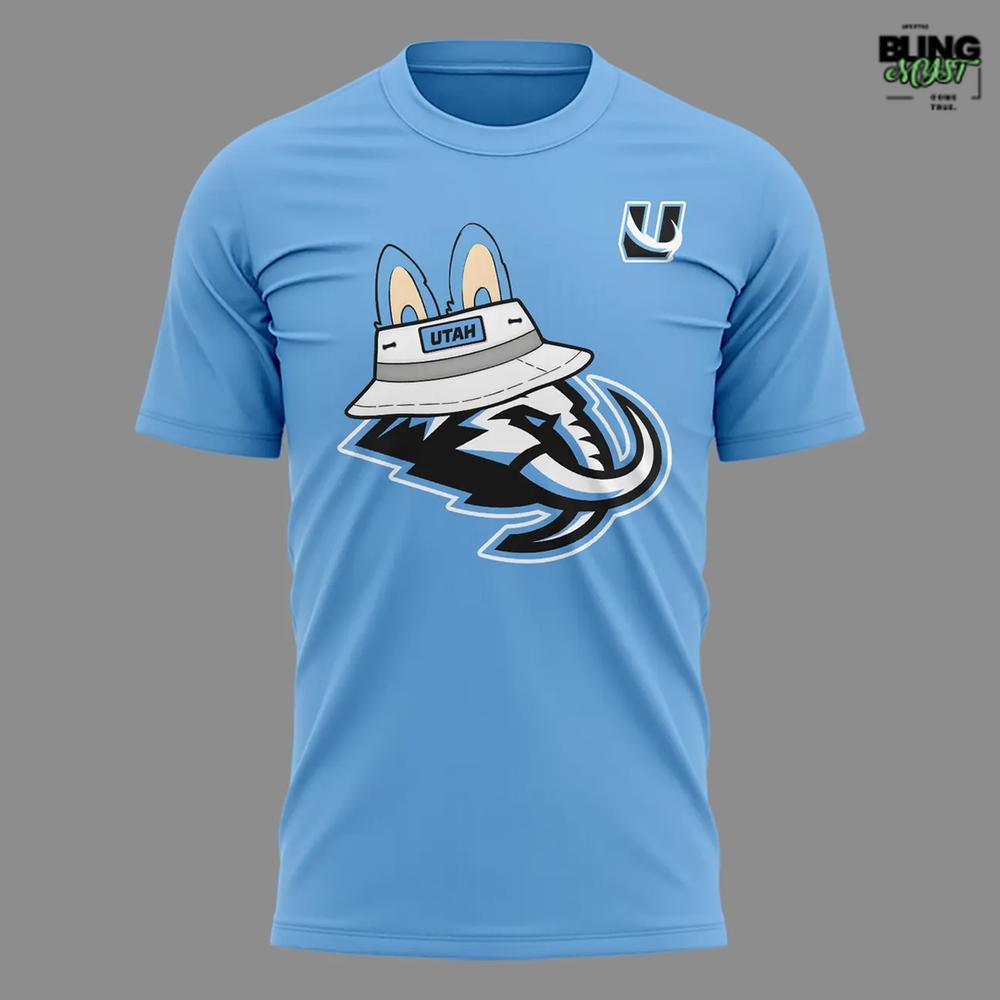 Utah Mammoth Labubu Night Special Edition T-Shirt Utah Mammoth Labubu Night Special Edition T-Shirt