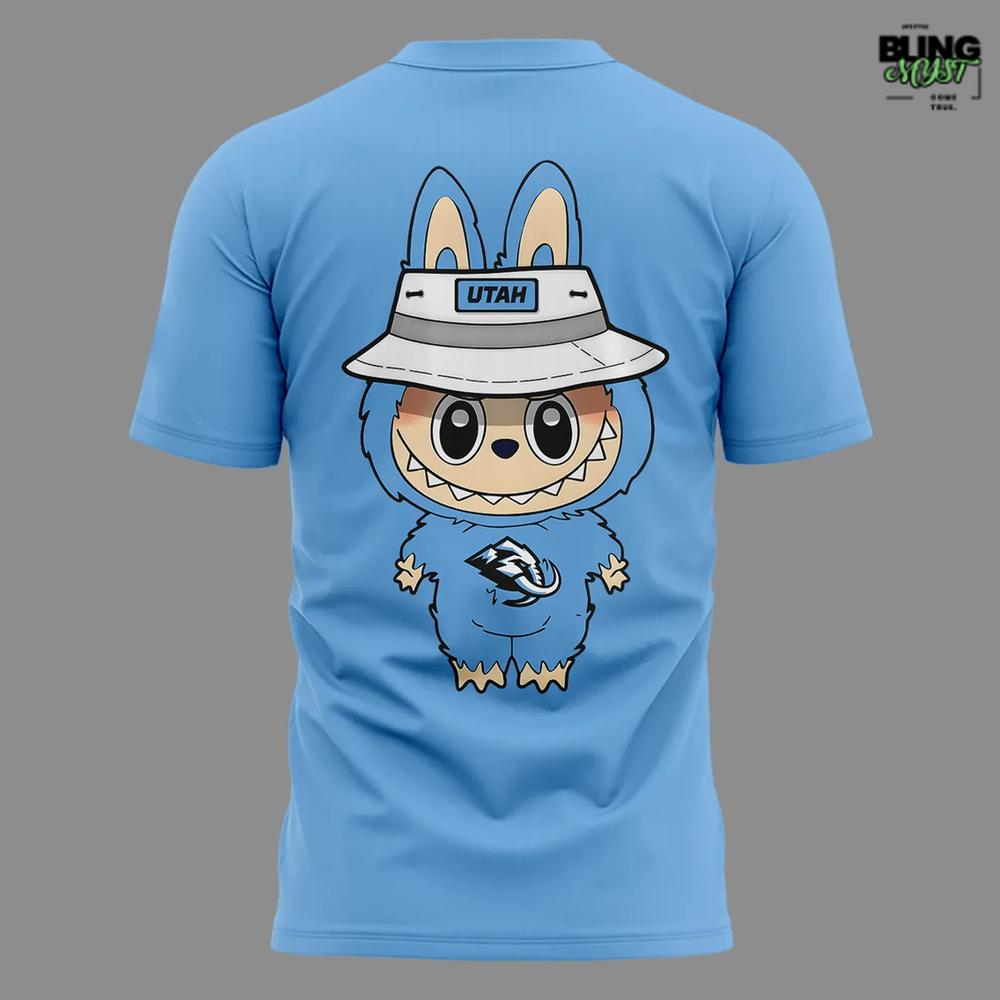 Utah Mammoth Labubu Night Special Edition T-Shirt Utah Mammoth Labubu Night Special Edition T-Shirt