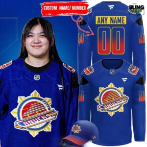 Vancouver Canucks Filipino Heritage Night 2025 New Hockey Jersey