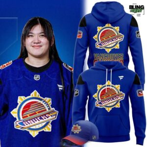Vancouver Canucks Filipino Heritage Night 2025 New Hoodie